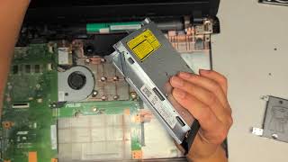 ASUS X540S Disassembly SSD Hard Drive Upgrade Repair Replacement [upl. by Xela203]