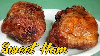 HOMEMADE SWEET HAM FOR CHRISTMAS  How To Make A Sweet Ham Filipino Style [upl. by Arraet]