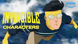 Meet the Characters  Invincible  Prime Video [upl. by Earaj]