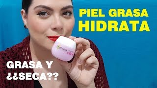 CREMA PARA PIEL GRASA  Hidratante Garnier piel sensible [upl. by Niloc300]