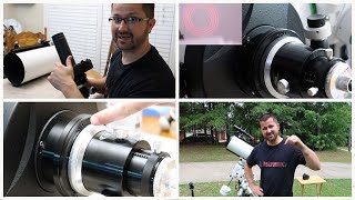 How to properly collimate an RC telescope Ritchey Chretien Collimation [upl. by Fontes]