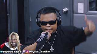 Shockra performs “Operation 10 90” LIVE on Wish 1075 Bus Dwyane Gambino Reaction [upl. by Nylak]