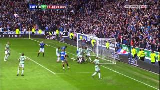 Edu last minute winning Goal vs Celtic  28th Feb 2010 HD 1080p [upl. by Bolanger547]