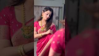 Rani Mere Sath 🩷 Pink Saree Style  Manali Trance Song  Status [upl. by Einnob648]