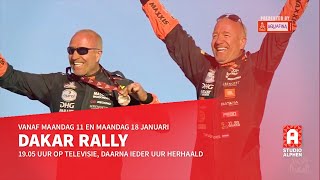 PROMO  Dakar Rally Tim en Tom Coronel op Studio Alphen [upl. by Lyda]