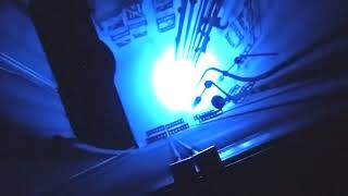 Cherenkov Radiation from Nuclear Reactor startup  TRIGA reactor pulse  HD [upl. by Herve]