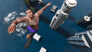 GTA 5 Flooded Los Santos  Episode 1 [upl. by Nauqes]