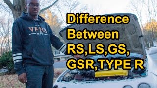 The Difference Between Integra RS LS GS GSR Type R [upl. by Eerised]