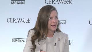 CERAWeek  Executive Interview with Meg Gentle [upl. by Renaxela]