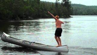 Gunwale Pumping on Gunflint Lake [upl. by Hesther]