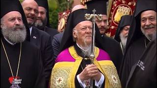 Ecumenical Patriarch Bartholomew in Sydney  Official Welcome amp Doxology [upl. by Thorvald569]