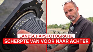 De HYPERFOCALE AFSTAND bij landschappen FOTOGRAFEREN  Landschapsfotografie  Zoomnl [upl. by Janek]