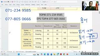 Korean TOPIK 2 Class [upl. by Les]