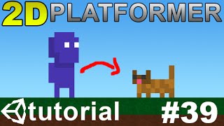 39 Making a 2D Platformer in Unity C  Evolution Animator Layers [upl. by Azial667]