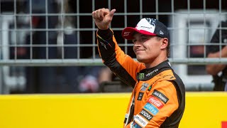 Lando Norris snaps back at reporter over question he hates as star stunned at Brazil GPLando Norr [upl. by Pisarik315]