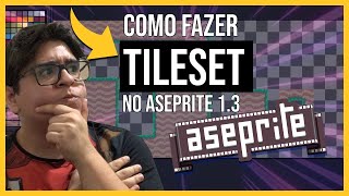 COMO CRIAR TILESET NO ASEPRITE 13  PIXEL ART TUTORIAL [upl. by Valery]