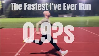 The Fastest I’ve Ever Run  Sprint Training Week  Breaking 7 8 [upl. by Ahseikram600]