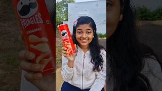 chilli sauce pringles ahh 😱TomampJerry 🤣 DiyaIshwarya shorts viral [upl. by Euqor347]