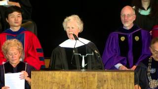 Kean 2014 Graduate Commencement Honorary Degree Recipient MAXINE LANE [upl. by Ahsiemat]