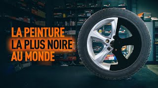 Peindre des jantes de roue avec la peinture la plus noire au monde Musou Black  AUTODOC [upl. by Lepper]