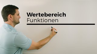 Wertebereich bei Funktionen  Mathe by Daniel Jung [upl. by Candace817]