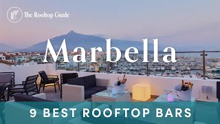 9 Best Rooftop Bars in Marbella  2024 [upl. by Hinckley]