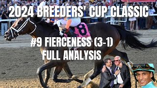 2024 Breeders Cup Classic  9 Fierceness 31  Full Analysis [upl. by Ximenes]