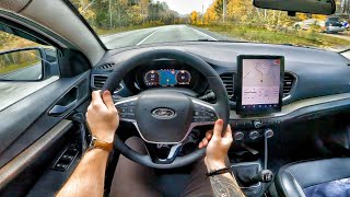 2023 LADA Vesta NG 16 MT  POV TEST DRIVE [upl. by Ladnyk]