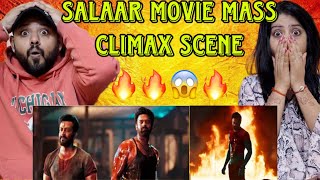 Salaar Movie Mass Climax Scene Reaction  Prabhas  Prithviraj  Prashanth Neel  RAVI Basrur [upl. by Welsh]