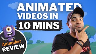 Animaker Review  How To Create Animated Videos Online [upl. by Suez]