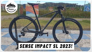 SENSE IMPACT SL 2023 REVIEW  BIKE MUNDO [upl. by Yrffej]