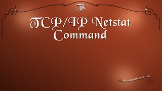 Network Tools  TCP\IP Netstat Network CommandLine Utility [upl. by Aihtnamas]