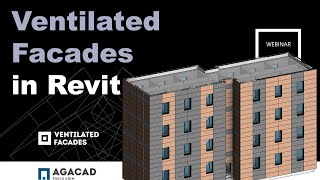 Framing Ventilated Facades in Revit [upl. by Bhayani]