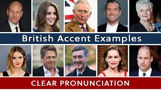 British Accent Examples  Pronunciation  Posh Accent [upl. by Teplica]