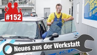 ParkplatzKamera entlarvt LügenKundin 😡  Mini Wassereintritt nach FrontscheibenTausch [upl. by Ahscrop]