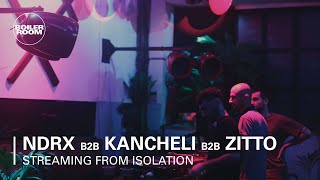 Ndrx b2b Kancheli b2b Zitto  Boiler Room Streaming from Isolation with Horoom [upl. by Philbo]