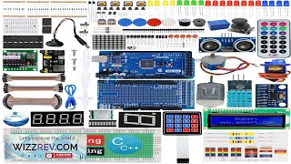 Adeept Ultimate Starter Kit for Arduino Mega2560 LCD1602 Stepper Motor ADXL345 Review [upl. by Siocnarf]