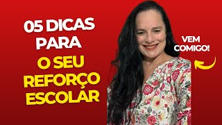 COMO MONTAR REFORÇO ESCOLAR  05 DICAS [upl. by Terraj]