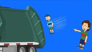 Boris Throws Cody Into A Garbage Truck  Grounded [upl. by Oinesra]