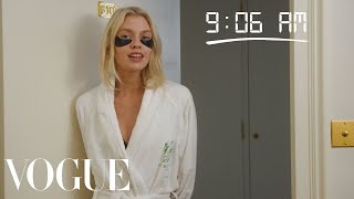 How Top Model Stella Maxwell Gets Runway Ready  Diary of a Model  Vogue [upl. by Gatian]