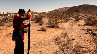 Musket Speed Load Three Aimed Shots British Soldier 1860 [upl. by Asiralc85]