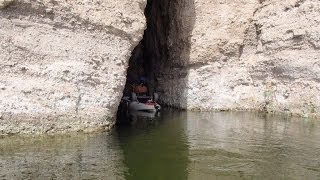 Lake Havasu Caves by Kayak 2014 [upl. by Hodges]