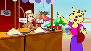 बिल्ली मौसी का बाज़ार  Billi Mausi Ka Bazaar  JingleToons Famous Kids Songs [upl. by Chrystal3]