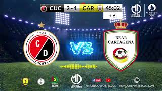 ENViVo Torneo betplay fecha 3 Cúcuta Deportivo vs Real Cartagena [upl. by Orthman]