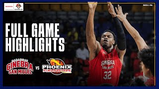 BRGY GINEBRA vs PHOENIX  FULL GAME HIGHLIGHTS  PBA SEASON 49 GOVERNORS CUP  SEPT 6 2024 [upl. by Noirret938]