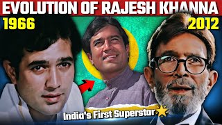 Evolution of Rajesh Khanna 19422012 • From quotAkhri Khatquot to quotRiyasatquot  Indias First Superstar 🌟 [upl. by Klinges]