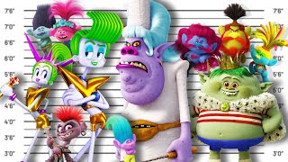 If ALL Trolls Characters Were Charged For Their Crimes DreamWorks Villains [upl. by Abdu]