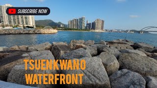 exploring Tsuen kwan o waterfront [upl. by Nyrak]