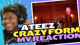 Ateez Crazy Form MV Reaction [upl. by Stark]