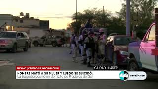 Hombre mató a su mujer y luego de suicidó [upl. by Kayle359]